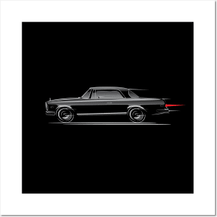 Mercedes 220S 220SE 230S 230SE 250SE Coupe W111 Posters and Art